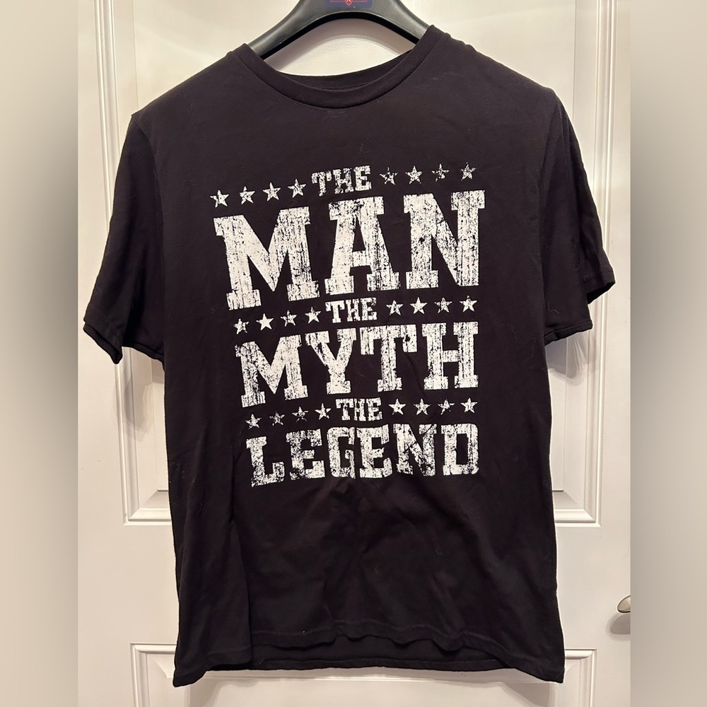 “The Man, The Myth, The Legend” Men’s T-Shirt Size M